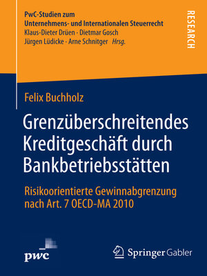 cover image of Grenzüberschreitendes Kreditgeschäft durch Bankbetriebsstätten